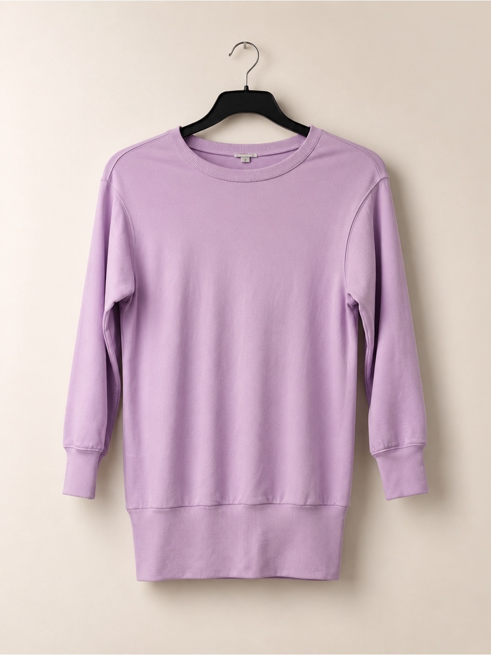 Habitual Girl Lavender Tunic Sweatshirt Dress Size 12 - Picture 3 of 5